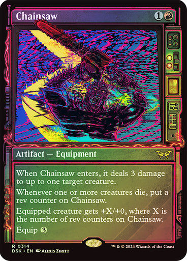 Chainsaw (DSK) (314) / Foil / Showcase