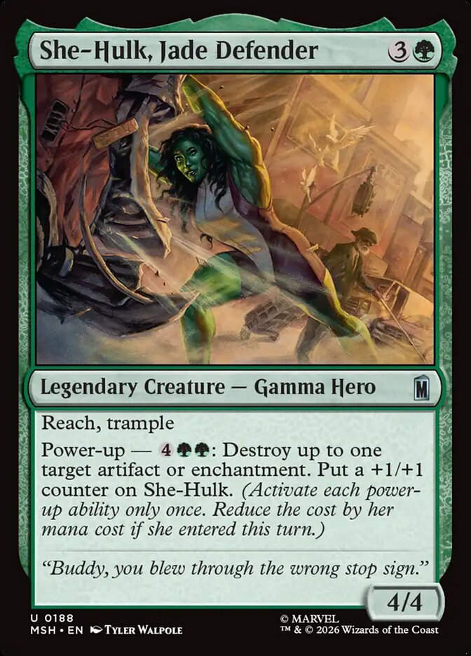 She-Hulk, Jade Defender (MSH) (188)