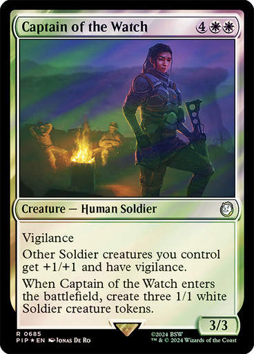 Captain of the Watch (pip) (685) / Surge Foil