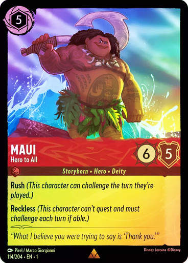 Maui - Hero to All (LOR_TFC) / Foil