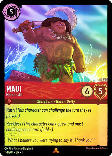 Maui - Hero to All (LOR_TFC) / Foil
