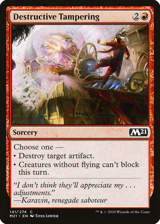 Destructive Tampering (M21) (141)
