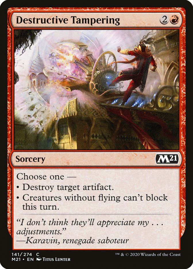 Destructive Tampering (M21) (141)