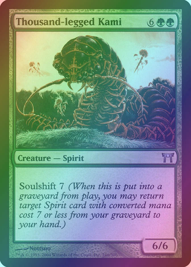 Thousand-legged Kami (CHK) (246) / Foil