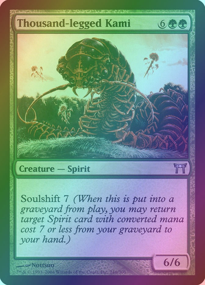 Thousand-legged Kami (CHK) (246) / Foil