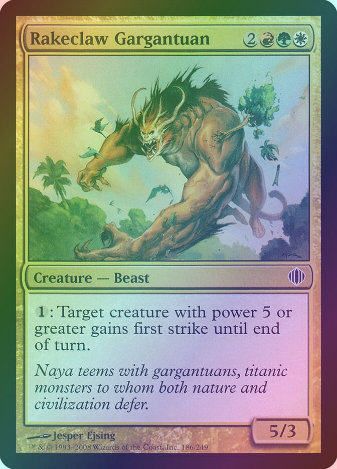Rakeclaw Gargantuan (ALA) (186) / Foil