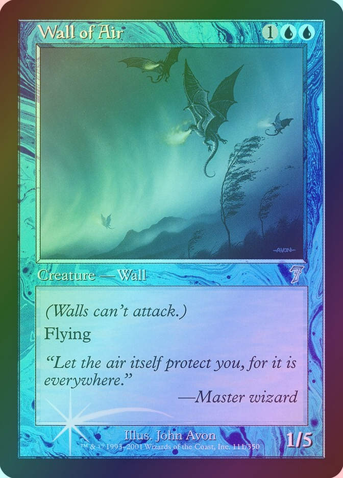 Wall of Air (7ED) (111★) / Foil