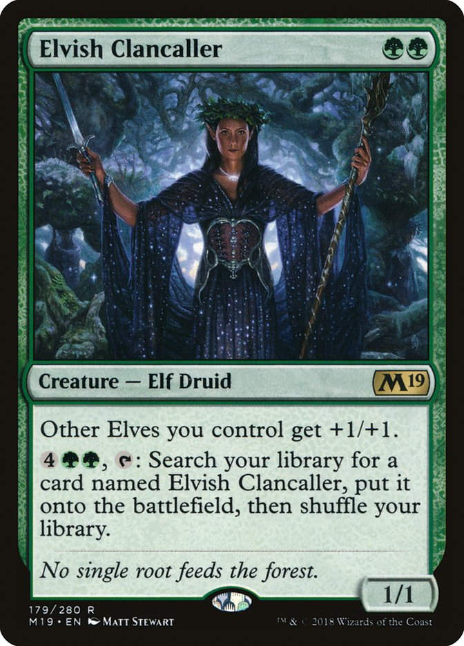 Elvish Clancaller (M19) (179)