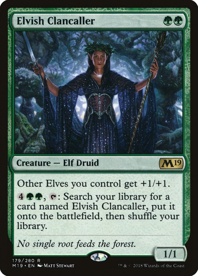 Elvish Clancaller (M19) (179)
