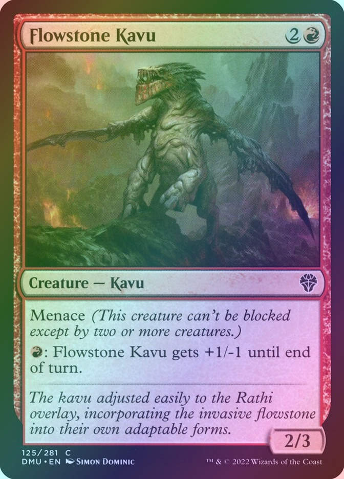Flowstone Kavu (DMU) (125) / Foil