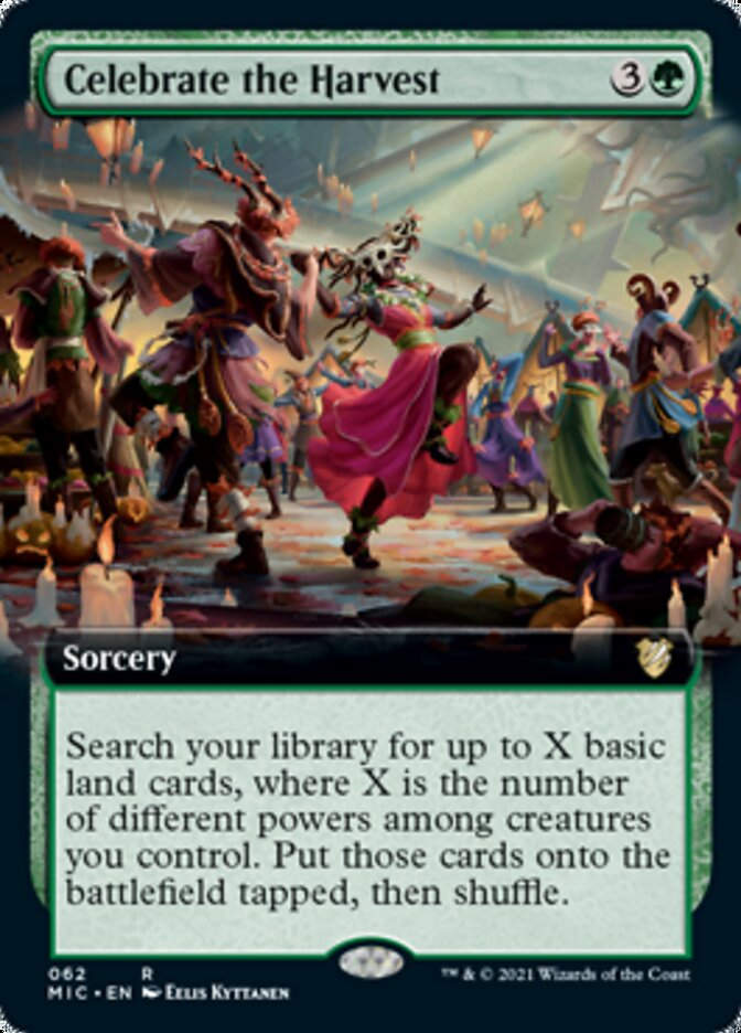 Celebrate the Harvest (MIC) / Extended Art