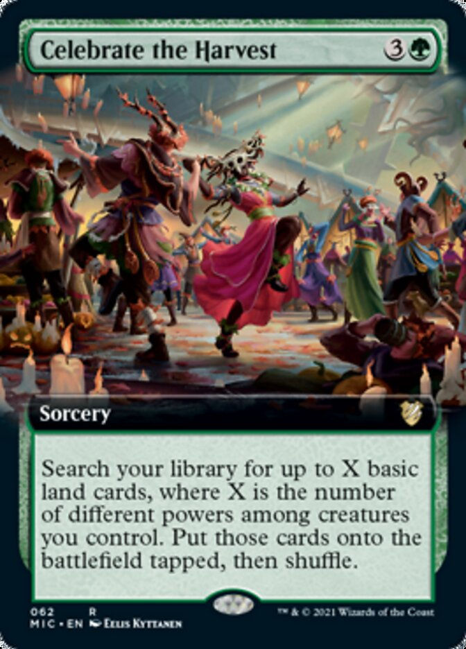 Celebrate the Harvest (MIC) / Extended Art