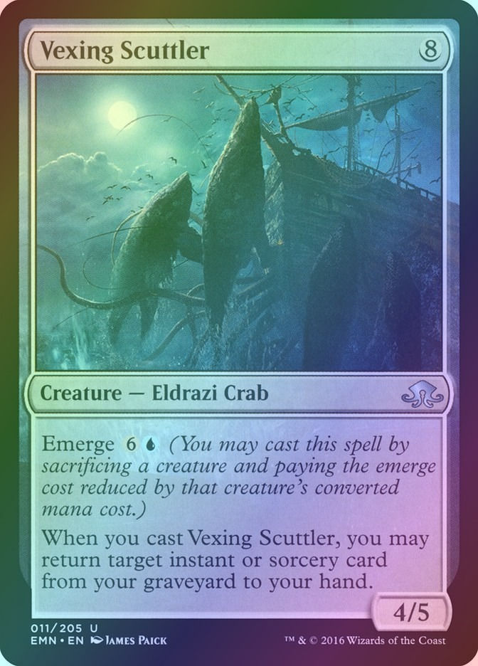 Vexing Scuttler (EMN) (11) / Foil
