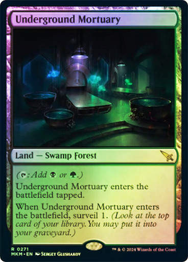 Underground Mortuary (mkm) (271) / Foil