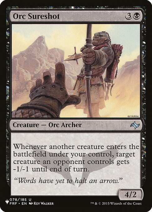 Orc Sureshot (PLST) (FRF-78)