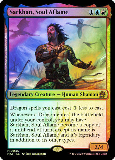 Sarkhan, Soul Aflame (MAT) / Foil