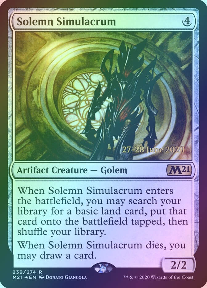 Solemn Simulacrum (PM21) (239s) / Foil