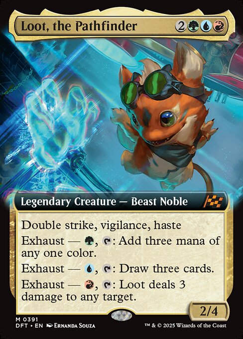 Loot, the Pathfinder (DFT) (391) / Extended Art