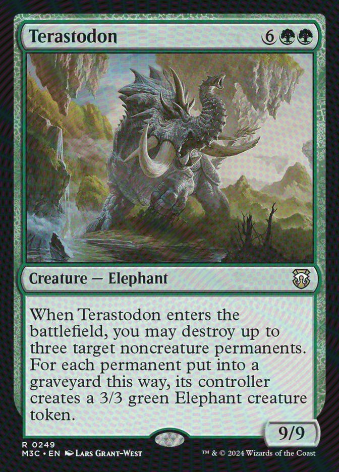 Terastodon (M3C) (249) / Ripple Foil