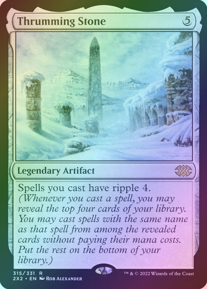 Thrumming Stone (2X2) (315) / Foil