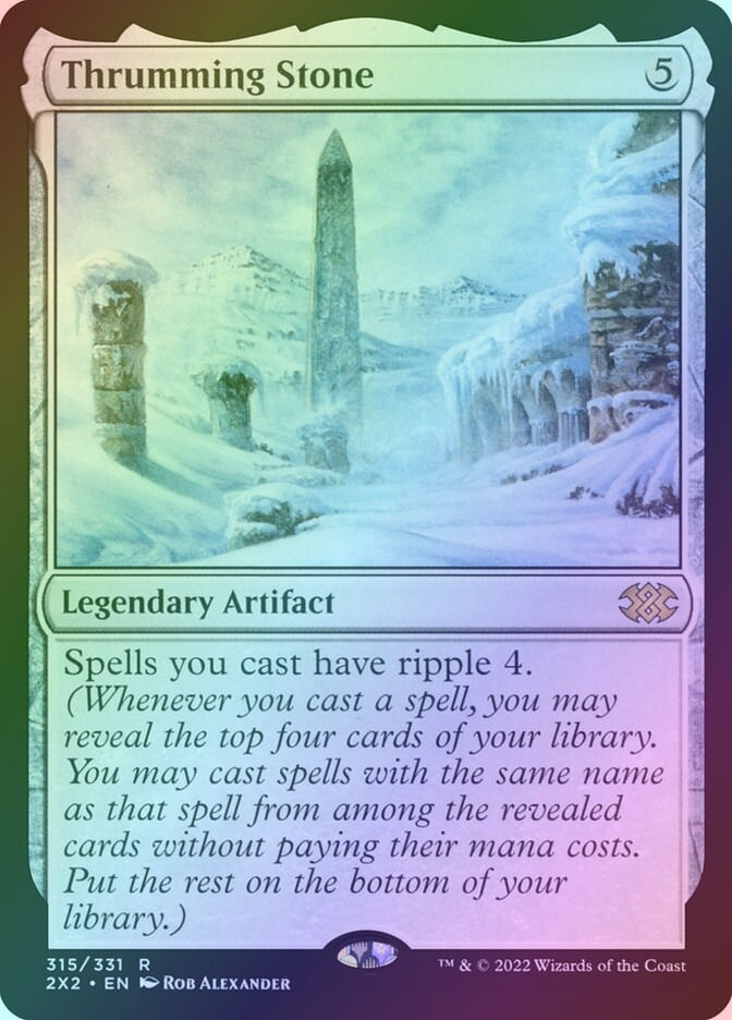 Thrumming Stone (2X2) (315) / Foil