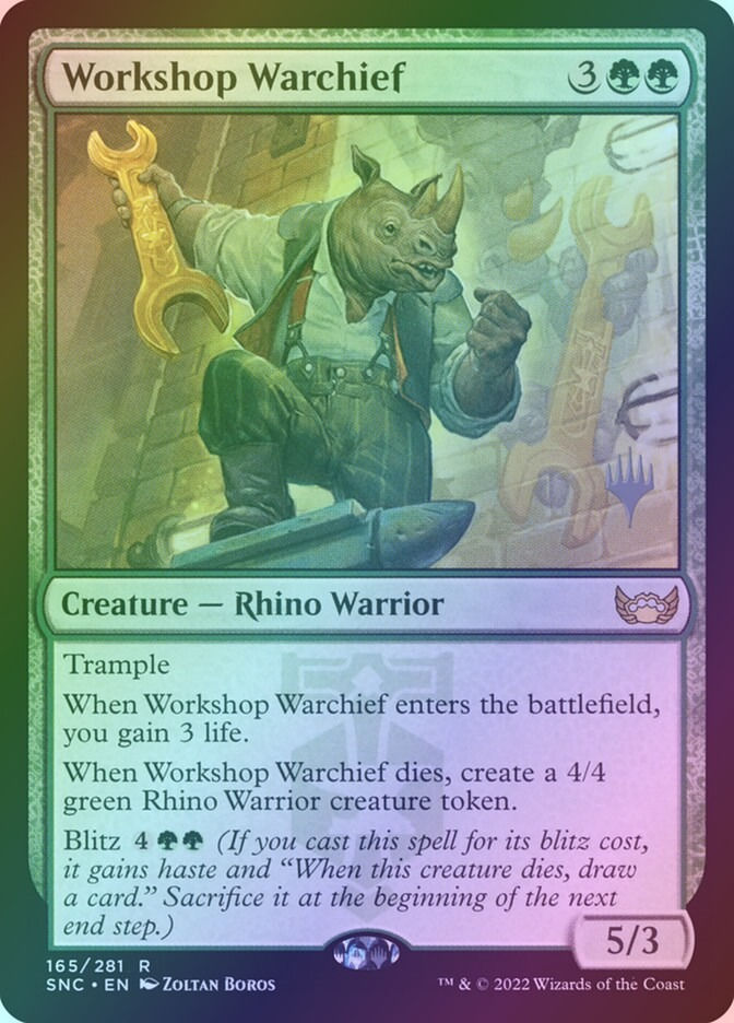 Workshop Warchief (PSNC) (165p) / Foil