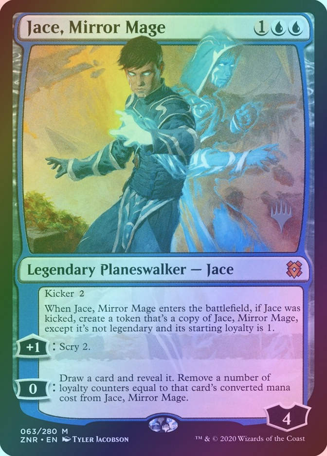 Jace, Mirror Mage (PZNR) (63p) / Foil