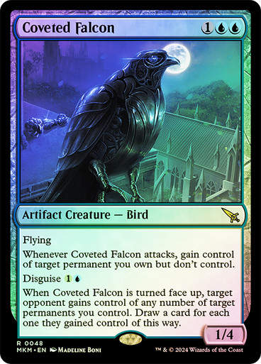 Coveted Falcon (mkm) (48) / Foil