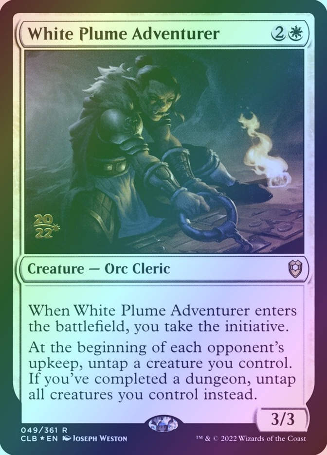 White Plume Adventurer (PCLB) (49s) / Foil