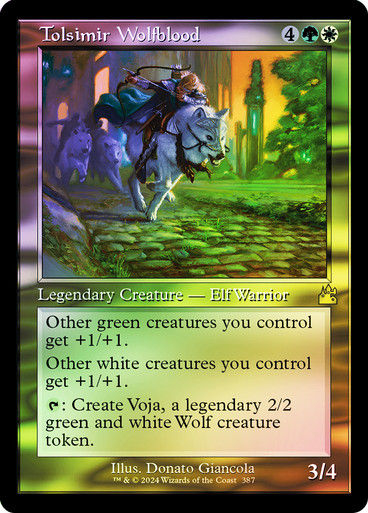 Tolsimir Wolfblood (rvr) (387) / Retro / Foil