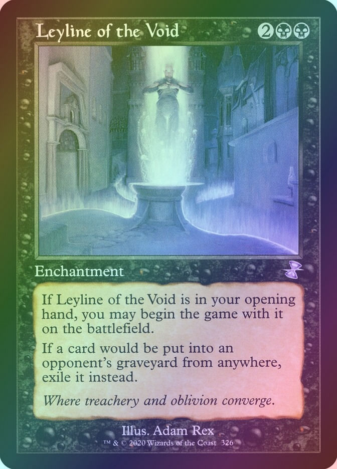 Leyline of the Void (TSR) (326) / Foil