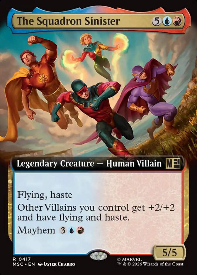 The Squadron Sinister (MSC) (417) / Extended Art