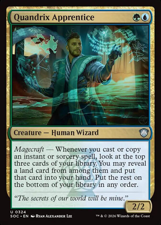 Quandrix Apprentice (SOC) (324)