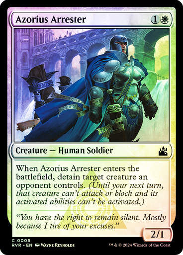 Azorius Arrester (rvr) (5) / Foil