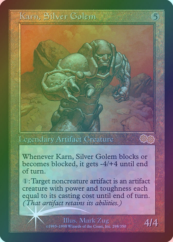Karn, Silver Golem (PAL99) (8) / Foil