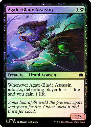 Agate-Blade Assassin (blb) (82) / Foil