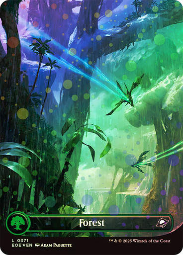 Forest (EOE) (371) / Borderless / Galaxy Foil