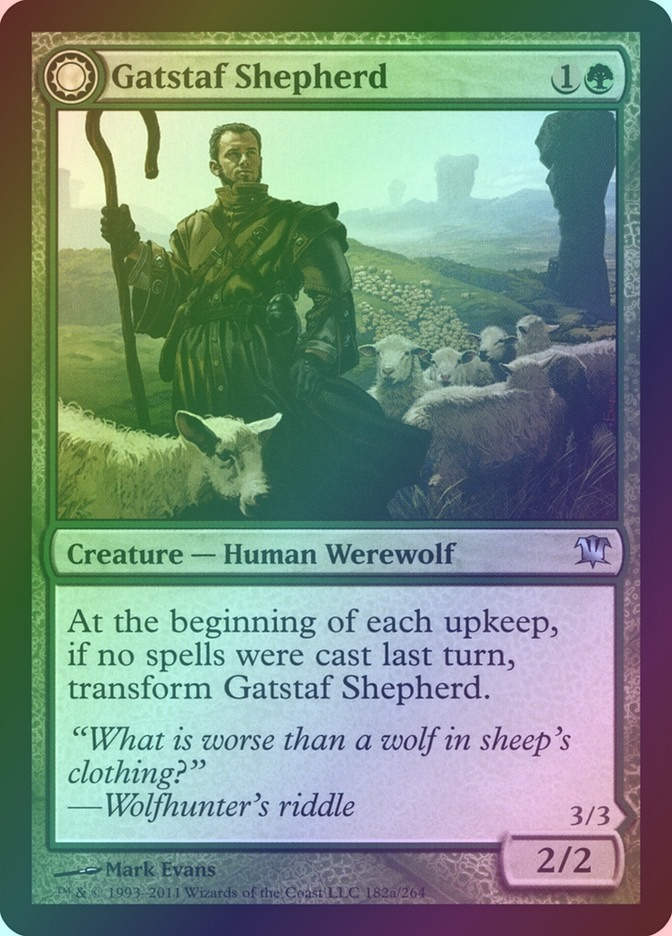 Gatstaf Shepherd // Gatstaf Howler (ISD) (182) / Foil