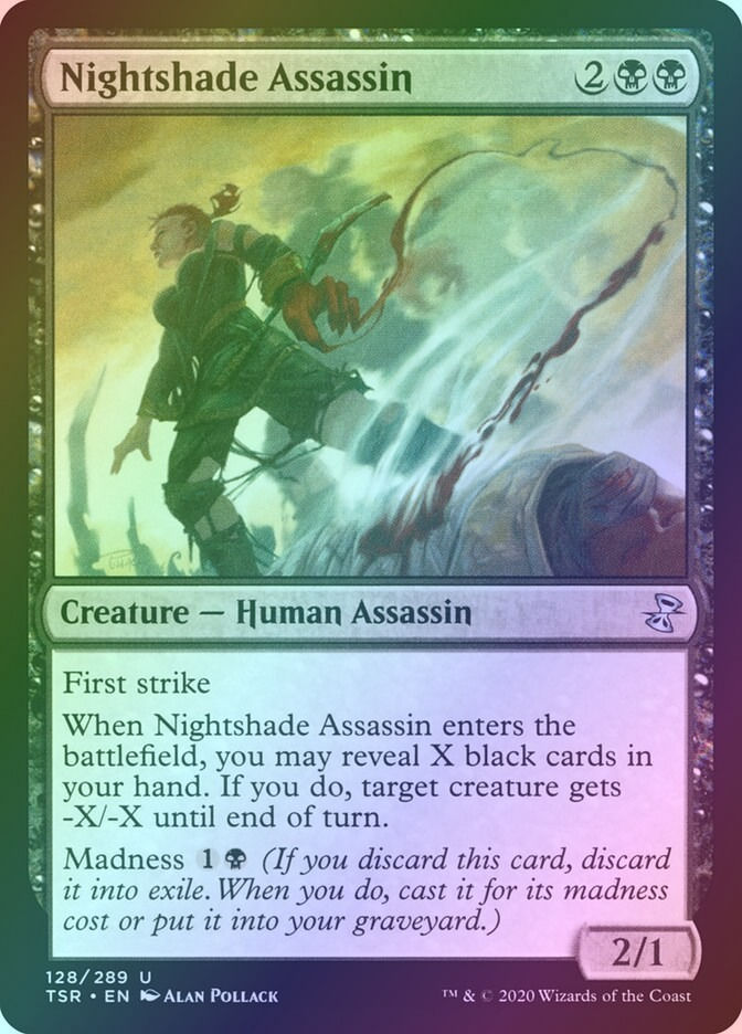 Nightshade Assassin (TSR) (128) / Foil