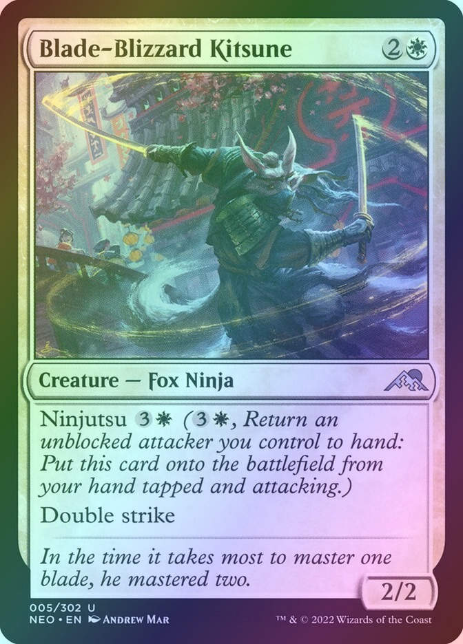 Blade-Blizzard Kitsune (NEO) (5) / Foil