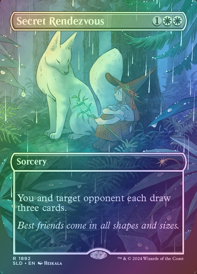 Secret Rendezvous (SLD) (1892) / Borderless / Foil