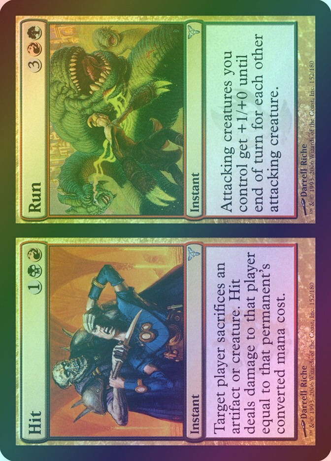 Hit // Run (DIS) (152) / Foil