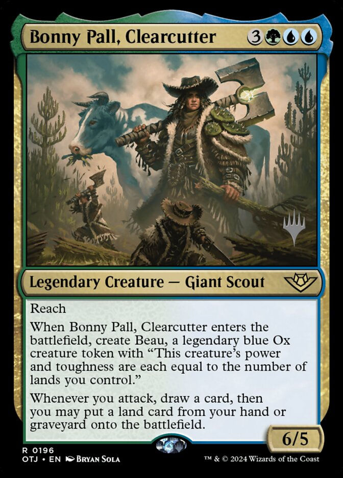 Bonny Pall, Clearcutter (POTJ) (196p)