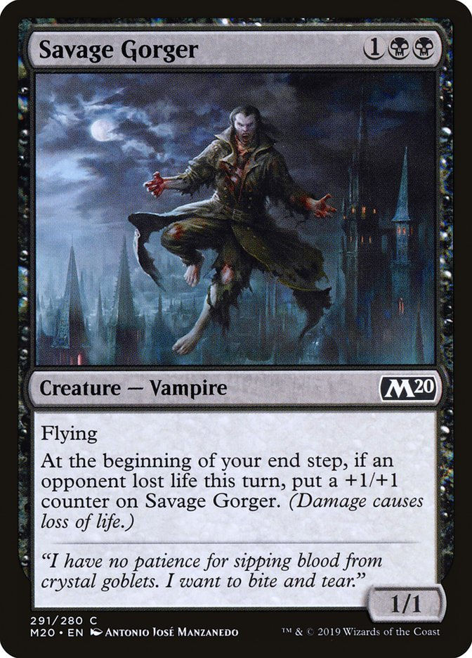 Savage Gorger (M20) (291)