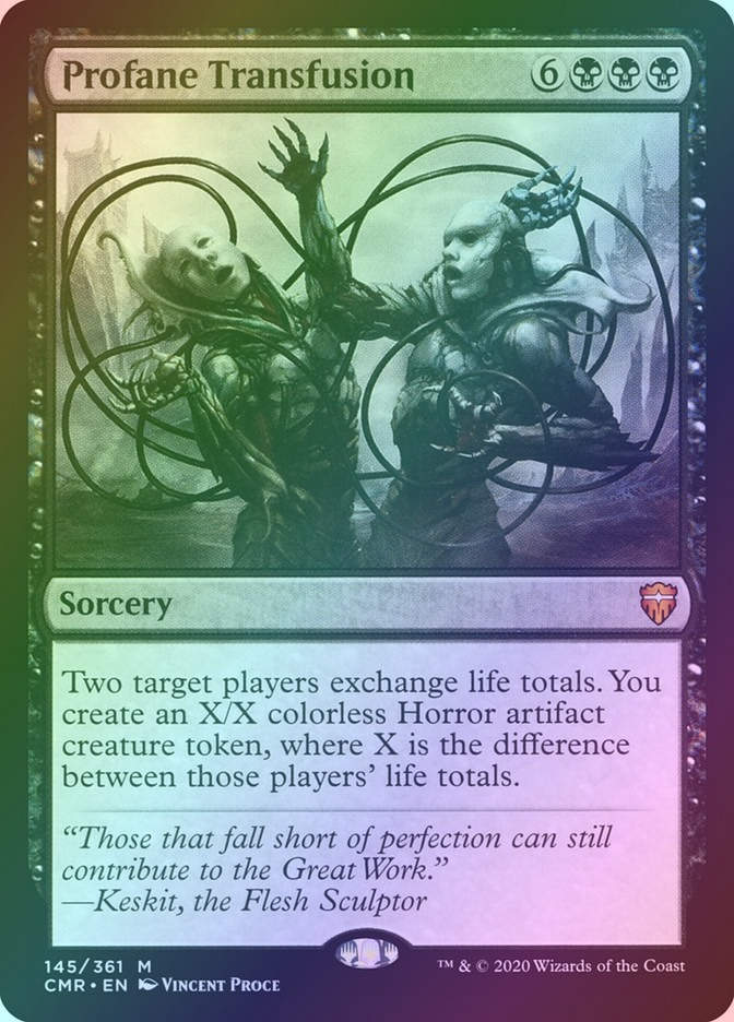 Profane Transfusion (CMR) (145) / Foil