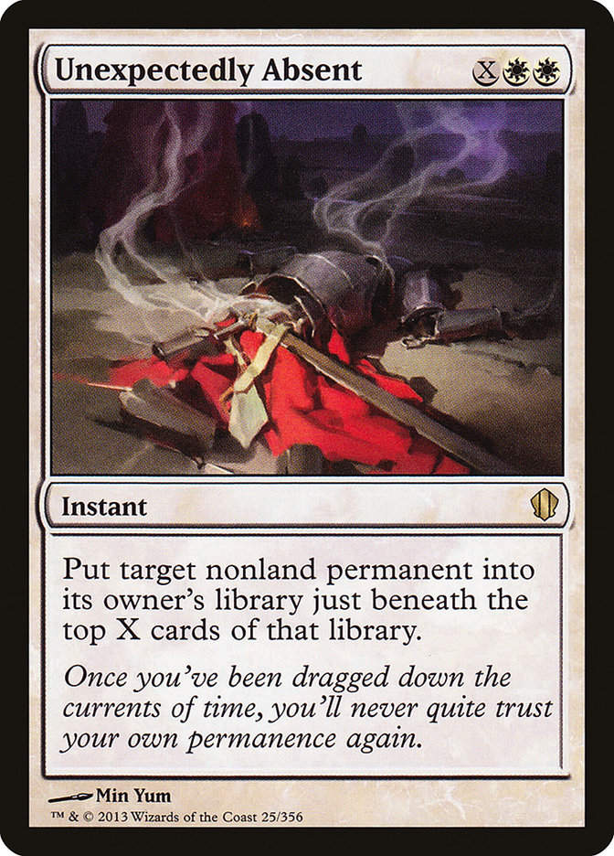 Unexpectedly Absent (c13)