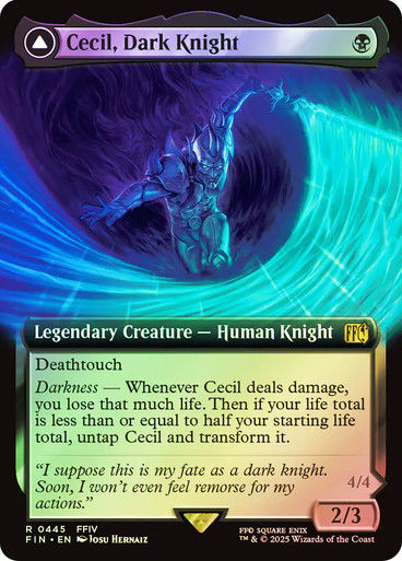 Cecil, Dark Knight // (FIN) (445) / Extended Art / Foil