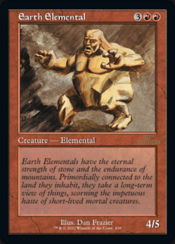 Earth Elemental (30a) / Retro Frame