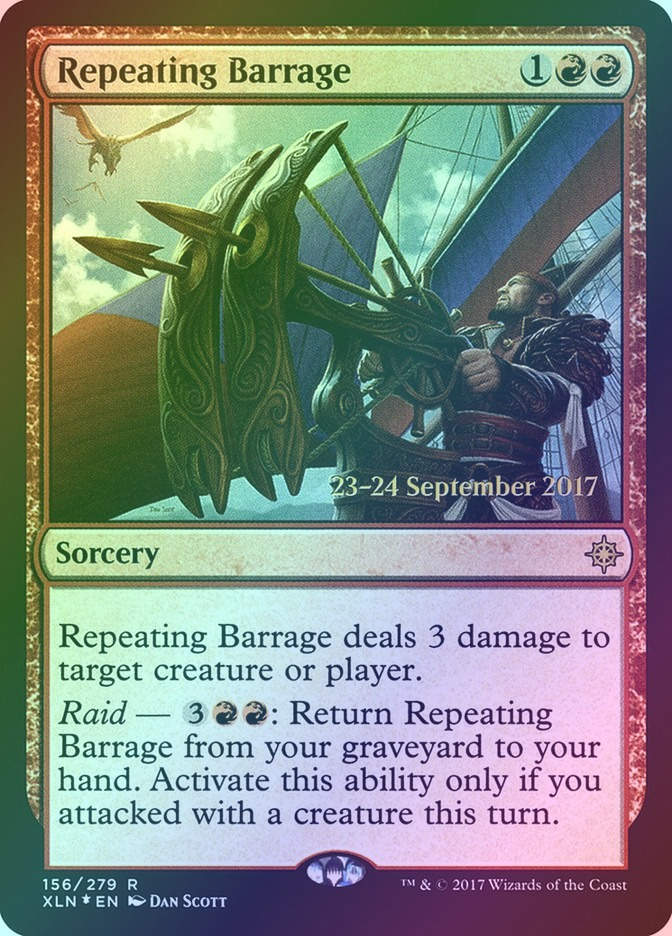 Repeating Barrage (PXLN) (156s) / Foil