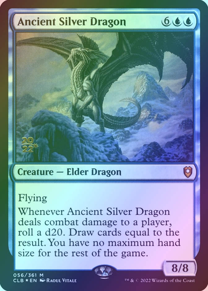 Ancient Silver Dragon (PCLB) (56s) / Foil